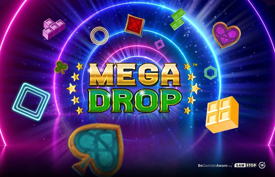 Mega Drop Jackpot Slots Banner